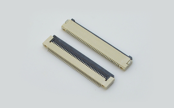 fpc連接器翻蓋式-fpc0.5連接器fpc翻蓋連接器-宏利