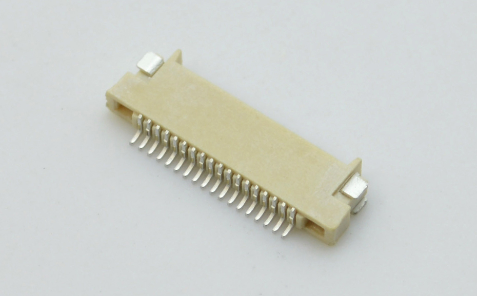 FPC連接器 接插件軟排線貼片插座0.5mm 4P-13P H1.5 臥式雙面接觸,宏利