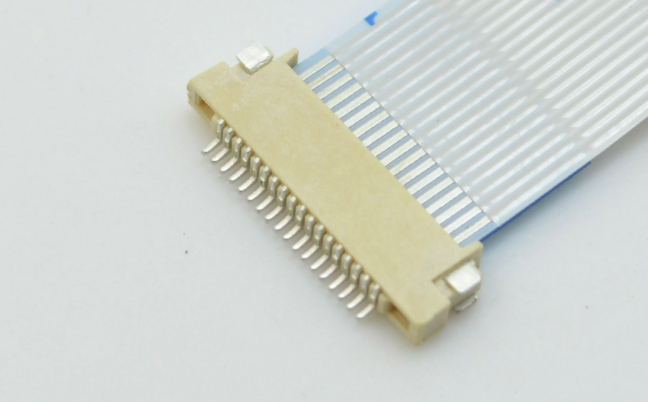 FPC連接器 接插件軟排線貼片插座0.5mm 4P-13P H1.5 臥式雙面接觸,宏利
