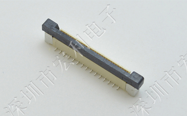 0.5mm間距fpc連接器立式錯(cuò)位腳SMT排線插座4P/5P/6P/7/8/9/10/12/13/14/15P-60P立貼正位連