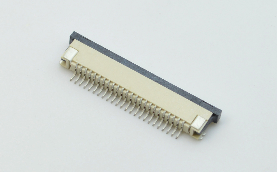 0.8間距 FPC連接器 0.8MM 抽拉式 抽屜式 下接各P數(shù)均有現(xiàn)貨10P,宏利