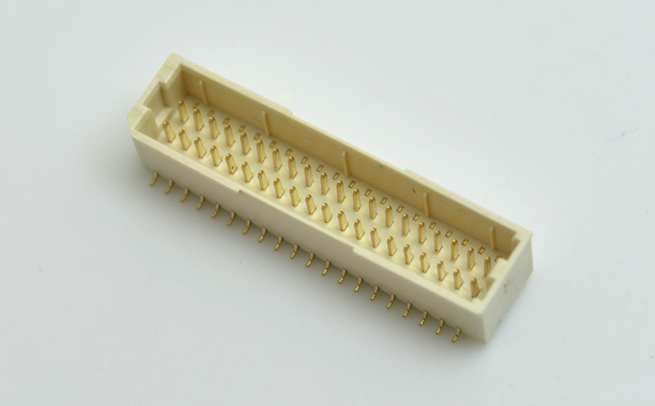 1.0MM 20P 2*10 H4.0雙排側(cè)臥貼片 線(xiàn)對(duì)板連接器 側(cè)邊插 貼片針座,宏利