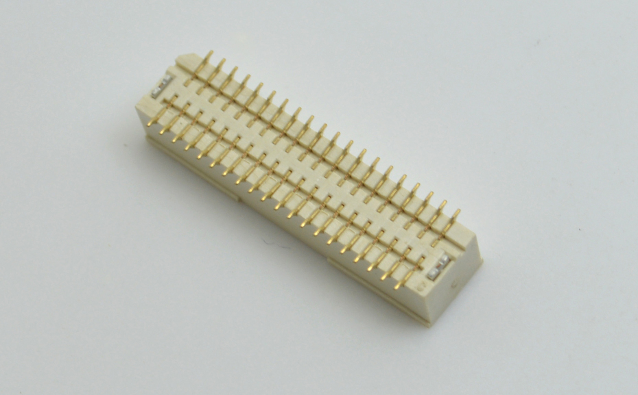 1.0MM 20P 2*10 H4.0雙排側(cè)臥貼片 線(xiàn)對(duì)板連接器 側(cè)邊插 貼片針座,宏利