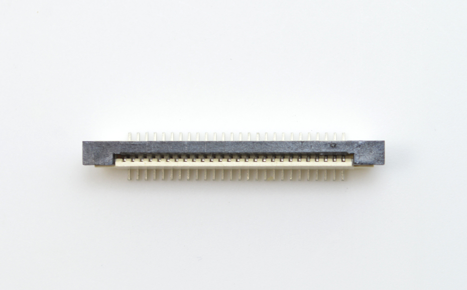 fpc連接器16pin-fpc連接器型號1.0一字立貼fpc連接器-宏利
