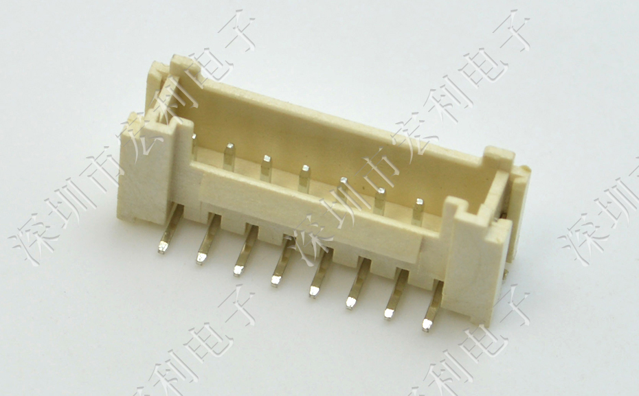 HY2.0mm立式fpc連接器 帶鎖扣工控儀器線對板連接器2P/3P/4P/5P/6P/7P/8P/9P/10P/11P/12P