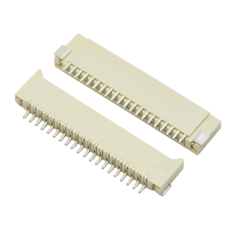 前插后壓式fpc連接器
