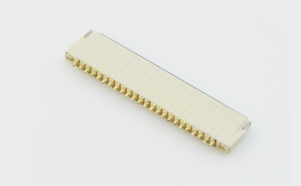 FPC連接器 0.5MM 10P H1.0后翻蓋式上下雙接觸pcb貼片插座,宏利