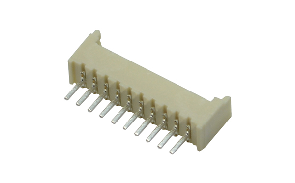 線對板后焊連接器1.25MM間距6A PCB端子 直插電子線束膠殼接插件,宏利
