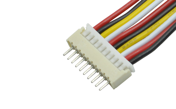 線對板后焊連接器1.25MM間距6A PCB端子 直插電子線束膠殼接插件,宏利
