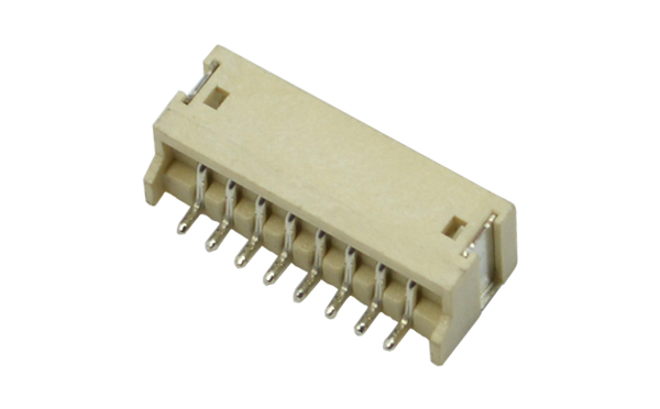 ZH1.5mm間距9P貼片插座 臥貼SMT型連接器接插件環(huán)保耐高溫插座,宏利