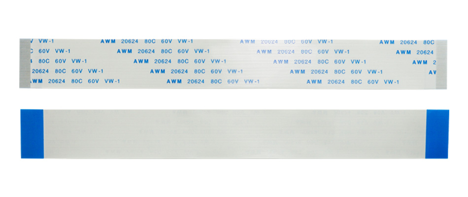 FFC/FPC扁平軟排線 FFC連接線 間距0.8MM 20P 15CM長 同向,宏利