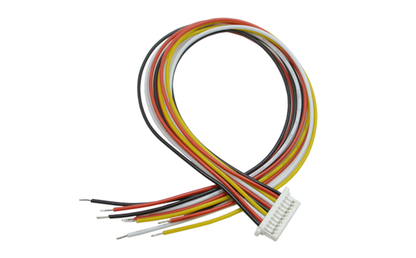 SH1.0mm間距端子線/排線電子線/單頭連接器線束耐高溫立式貼片12P,宏利