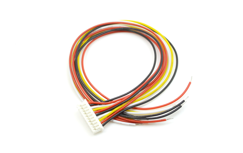 大量供應(yīng)電子線美容儀ZH1.5MM-8P單頭端子線長150MM電源線滿包郵,宏利
