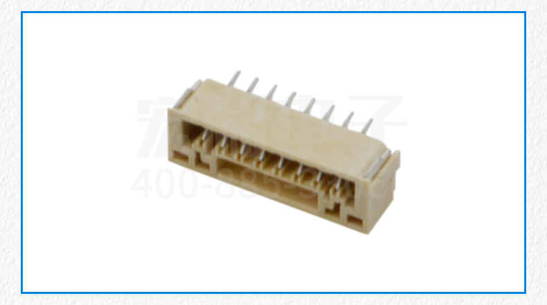 現(xiàn)貨供應(yīng)1.25mm 2-8P按插件電子美容儀條形臥貼 GH臥貼帶扣連接器,宏利